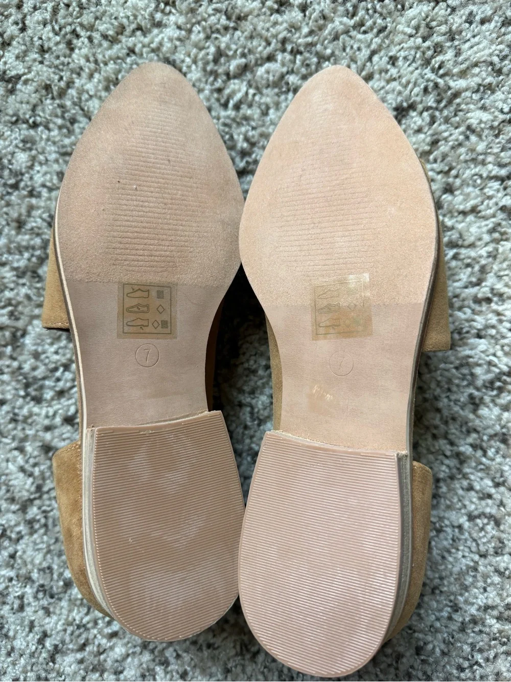 Beast tan loafers